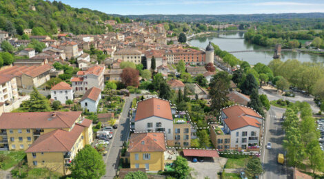 Programme immobilier neuf Trivium - Trévoux centre-ville et quais de Saône accessibles à pied (01600) - Référence : 14299