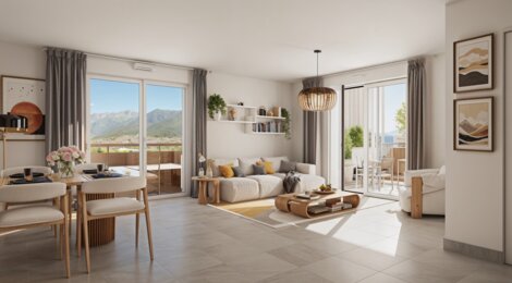 Programme immobilier neuf Horizon - Ugine à proximité des commerces et du lac d’Annecy (73400) - Référence : 16127