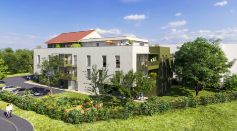 Programme immobilier neuf Via Verde - Vétraz-Monthoux : logements neufs près d’Annemasse, luminosité et espaces extérieurs (74100) - Référence : 15624