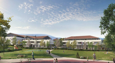 Programme immobilier neuf Montézia - Vétraz-Monthoux panorama Mont Salève proche Genève (74100) - Référence : 16220