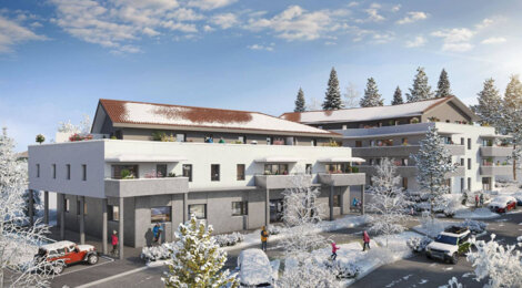 Programme immobilier neuf Montézia - Vétraz-Monthoux panorama Mont Salève proche Genève (74100) - Référence : 16220
