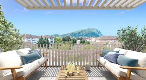 Programme immobilier neuf LE CARAT - Ville-la-Grand proche de  Genève (74100) - Référence : 9173