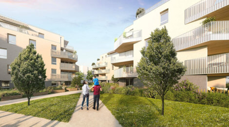 Programme immobilier neuf LE CARAT - Ville-la-Grand proche de  Genève (74100) - Référence : 9173