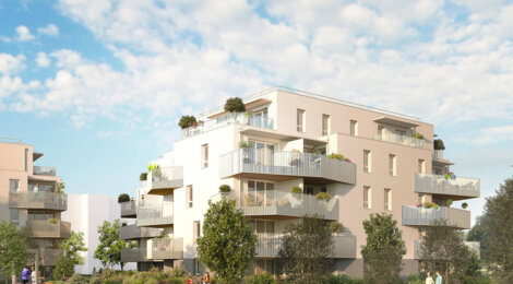 Programme immobilier neuf LE CARAT - Ville-la-Grand proche de  Genève (74100) - Référence : 9173