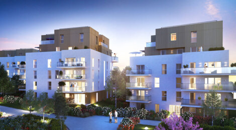 Programme immobilier neuf Origami - Viry : Résidence T2–T5 avec cadre montagnard et confort optimisé proche des espaces naturels (74580) - Référence : 5992