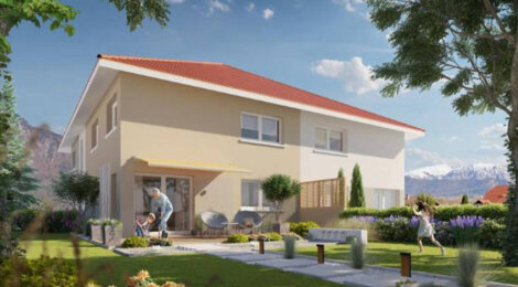 Programme immobilier neuf LES CARRÉS VALÉRIANES - Vougy : Résidence T4 avec cadre naturel et luminosité optimale proche des commoditésVougy : Résidence T4 avec cadre naturel et luminosité optimale proche des commodités (74130) - Référence : 4420