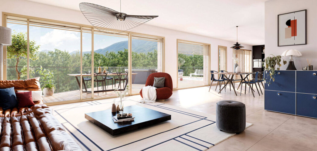 Programme immobilier neuf Rives d'Aix - Aix-les-Bains à deux pas de l’esplanade du lac du Bourget (73100) - Référence : 16958
