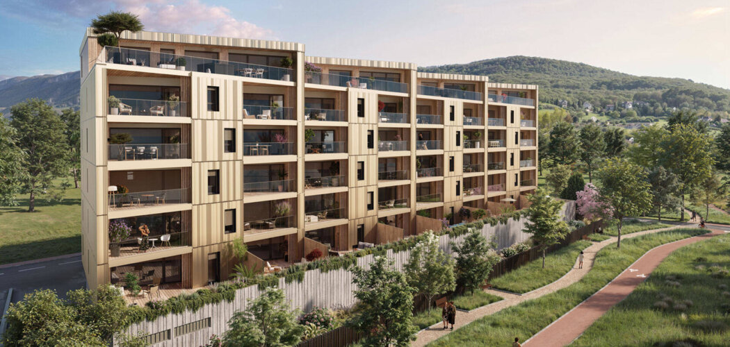Programme immobilier neuf Rives d'Aix - Aix-les-Bains à deux pas de l’esplanade du lac du Bourget (73100) - Référence : 16958