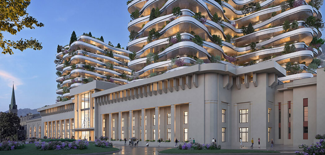 Programme immobilier neuf LES NOUVEAUX THERMES - Aix-les-Bains au coeur du site historique des thermes (73100) - Référence : 16915