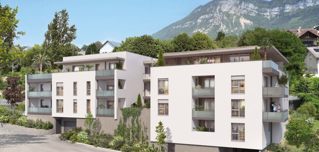 Programme immobilier neuf VILLA ALBA - Aix-les-Bains entre lac et renouveau urbain (73100) - Référence : 16109