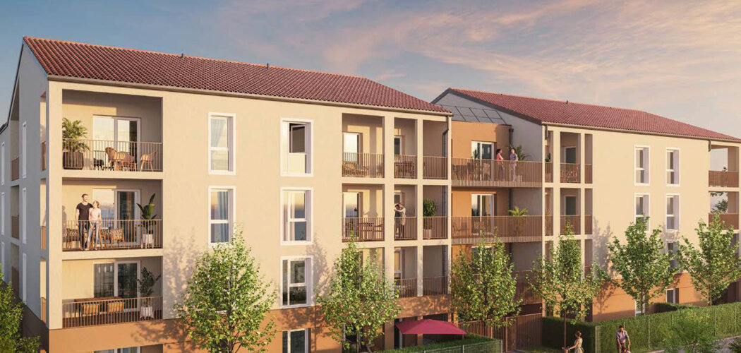 Programme immobilier neuf CLOS AMBELIA - Ambérieu-en-Bugey à deux pas de centre ville (01500) - Référence : 14276