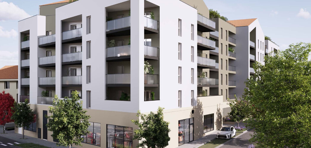Programme immobilier neuf ALPHA - Ambérieu-en-Bugey  à proximité immédiate de la gare (01500) - Référence : 13700