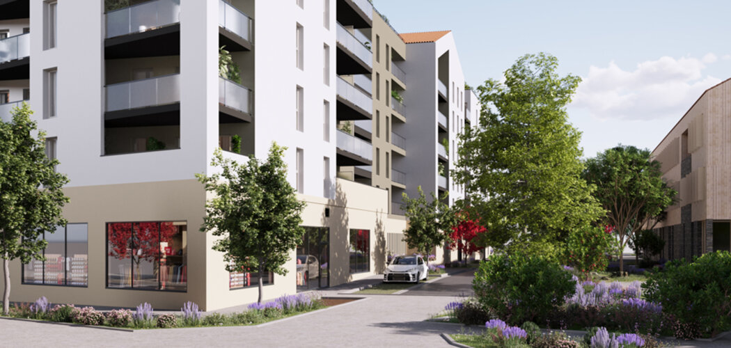 Programme immobilier neuf ALPHA - Ambérieu-en-Bugey  à proximité immédiate de la gare (01500) - Référence : 13700