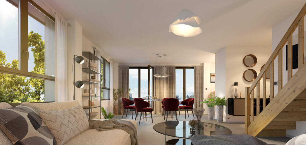 Programme immobilier neuf Constellation - Ambilly centre-bourg proche de Genève (74100) - Référence : 15977
