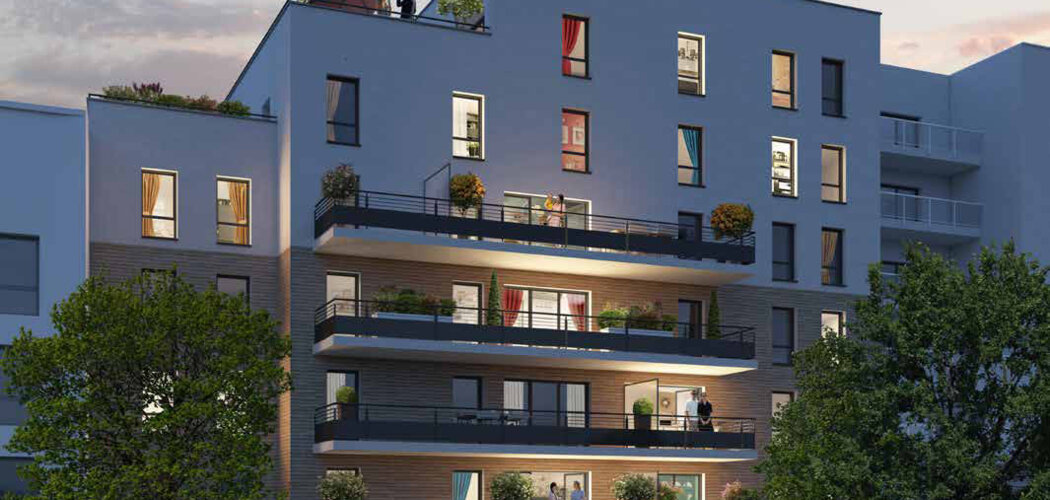 Programme immobilier neuf Coeur Ambilly - Ambilly : logements neufs sécurisés et verdoyants proche des transports (74100) - Référence : 15014