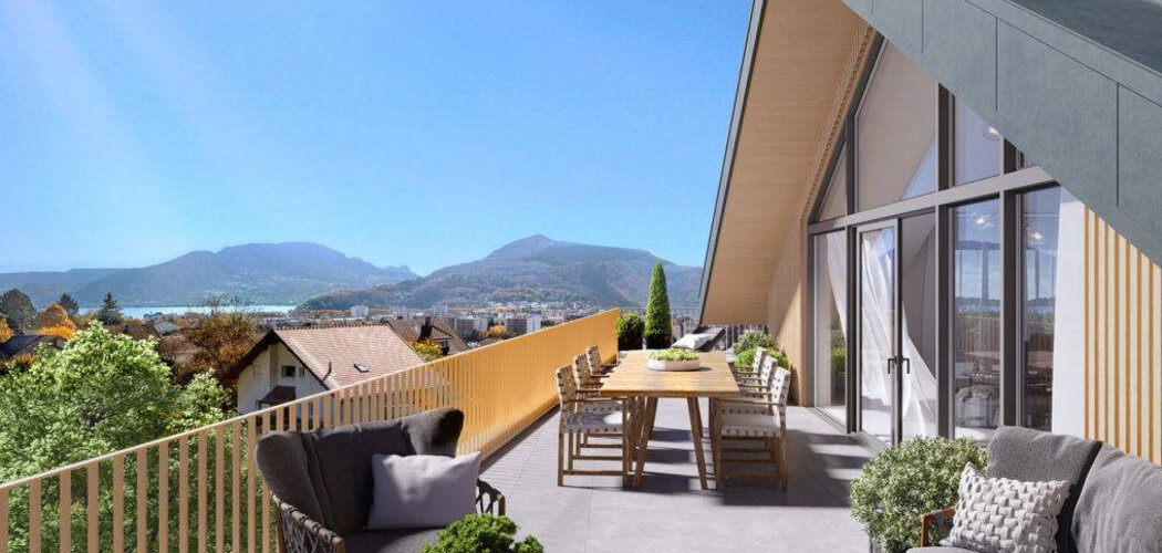 Programme immobilier neuf Azur - Annecy-le-Vieux à deux pas du lac (74000) - Référence : 16952