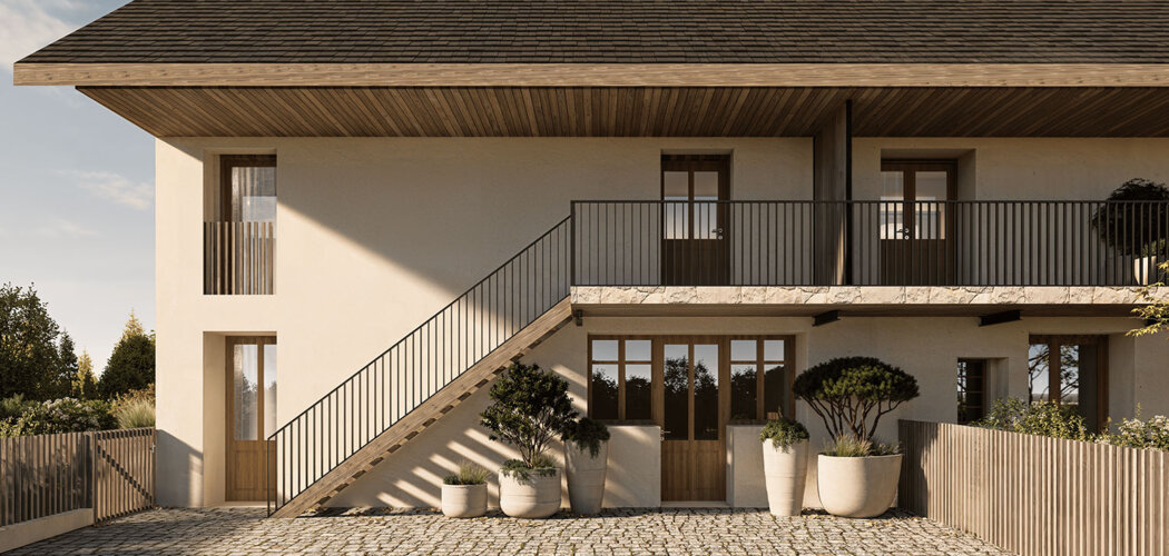 Programme immobilier neuf Près des Cimes - Annecy-le-Vieux secteur Sur Les Bois réhabilitation (74000) - Référence : 16890