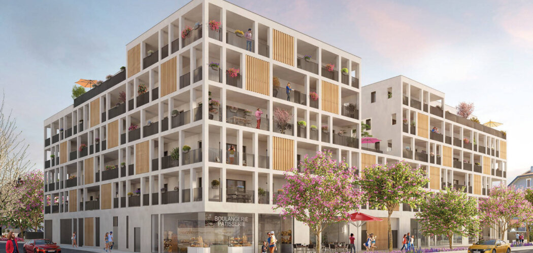 Programme immobilier neuf ELOGE - Annecy : logements neufs lumineux et évolutifs proche de Meythet (74000) - Référence : 14873