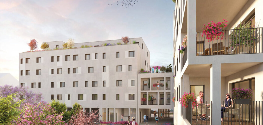 Programme immobilier neuf ELOGE - Annecy : logements neufs lumineux et évolutifs proche de Meythet (74000) - Référence : 14873
