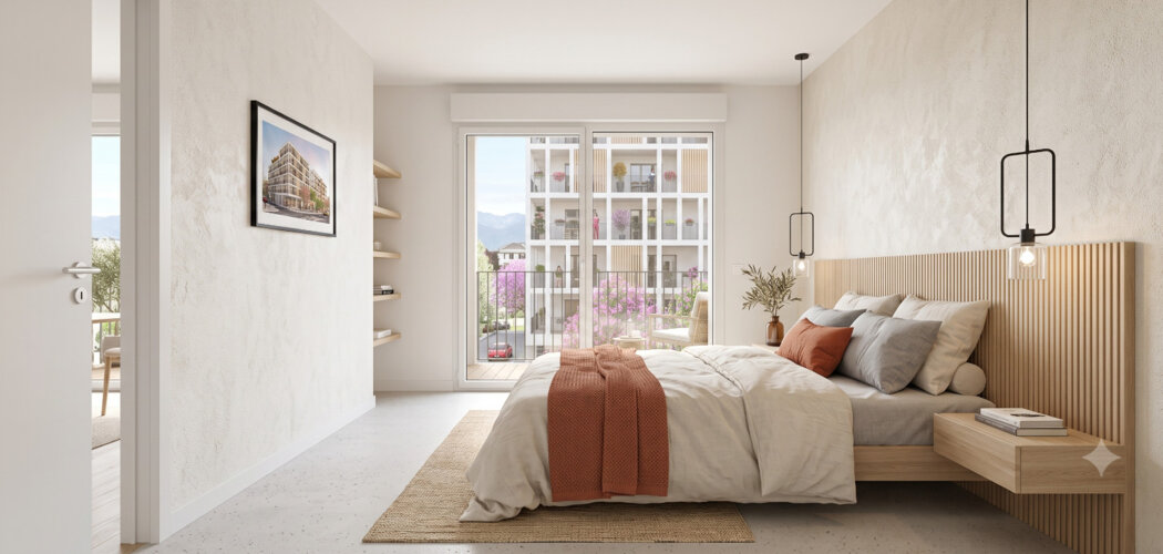 Programme immobilier neuf ELOGE - Annecy : logements neufs lumineux et évolutifs proche de Meythet (74000) - Référence : 14873