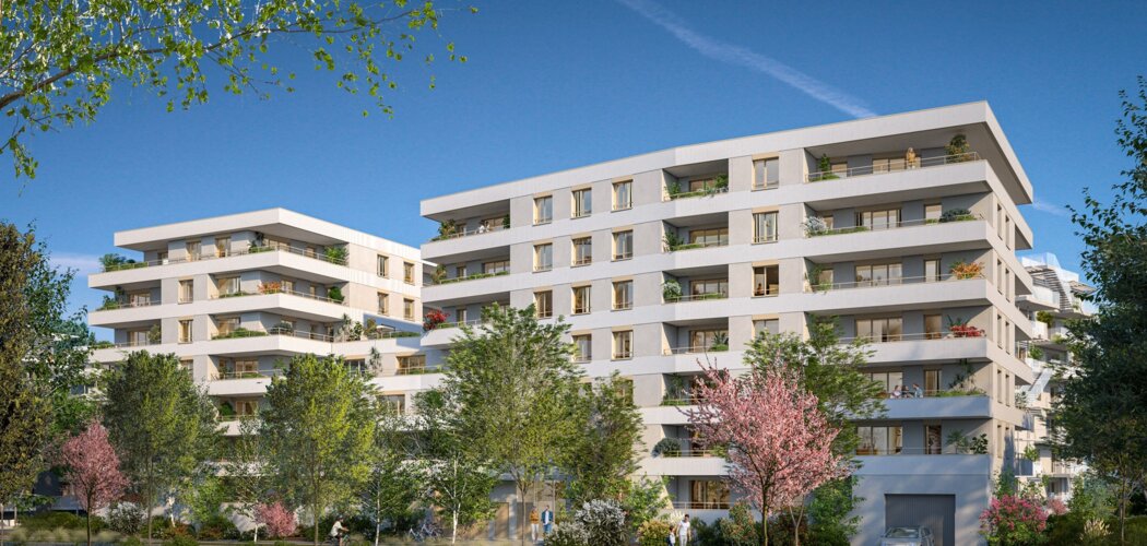 Programme immobilier neuf OSMOSE - Annecy : logements neufs sécurisés et verdoyants proche des espaces verts (74000) - Référence : 16932