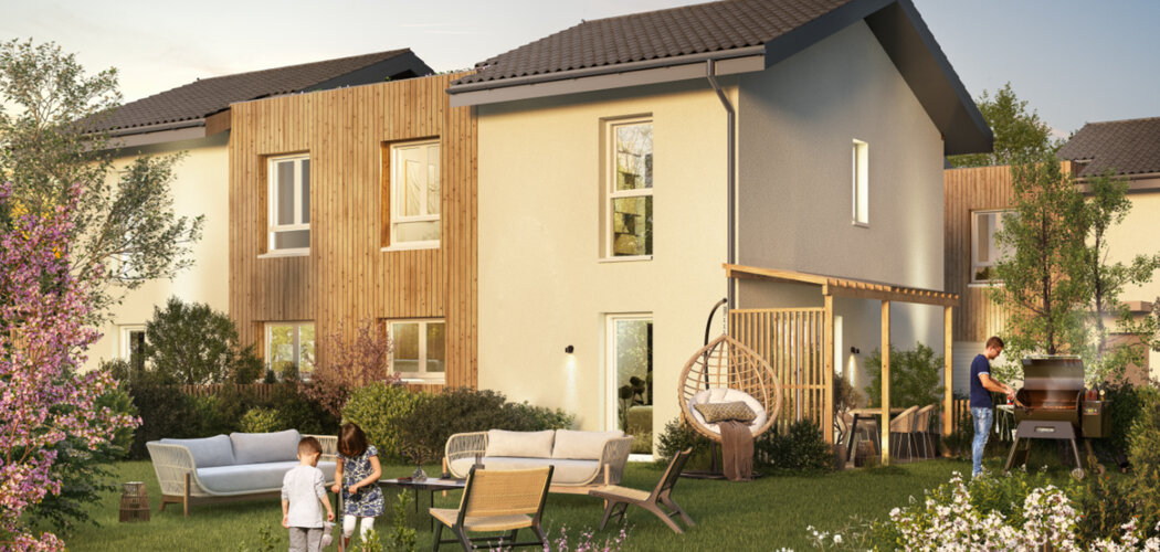 Programme immobilier neuf LA BERGERIE - Annecy quartier Seynod à deux pas des commodités (74000) - Référence : 18110