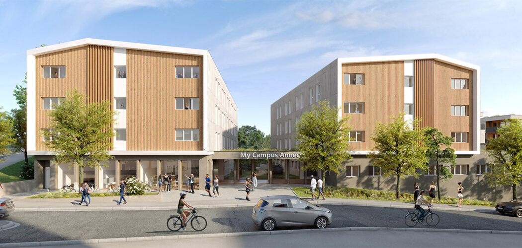 Programme immobilier neuf MY CAMPUS ANNECY - Annecy résidence étudiante dans un cadre alpin (74000) - Référence : 16153