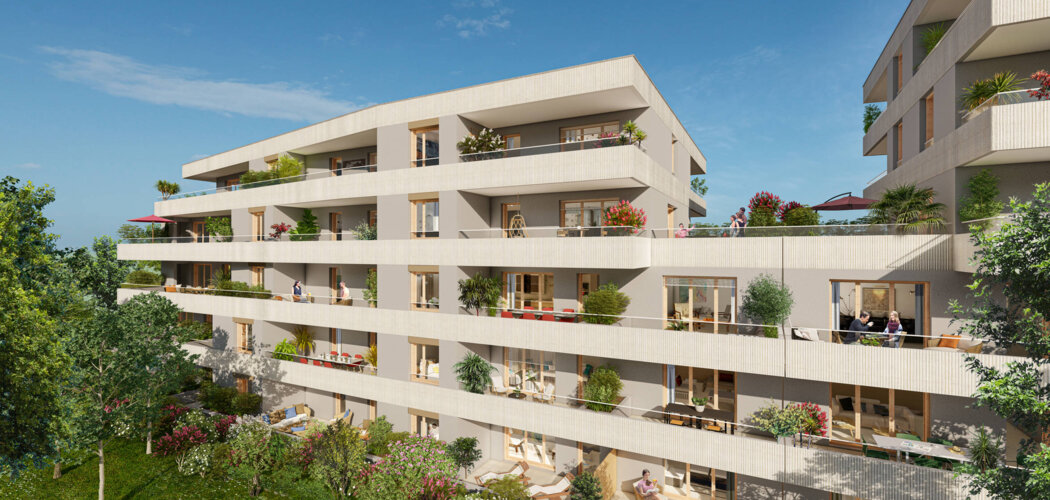 Programme immobilier neuf VERTUOSE - Annecy : Résidence T2–T5 avec cadre naturel et confort optimisé proche des commodités (74000) - Référence : 14676