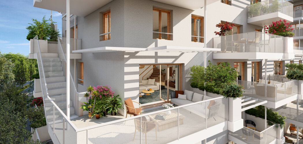 Programme immobilier neuf VERTUOSE - Annecy : Résidence T2–T5 avec cadre naturel et confort optimisé proche des commodités (74000) - Référence : 14676