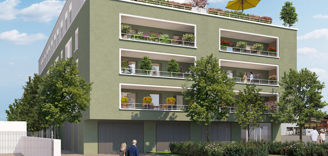 Programme immobilier neuf Les Allées Romagny - Annemasse proche gare et tramway à 500 m (74100) - Référence : 16221