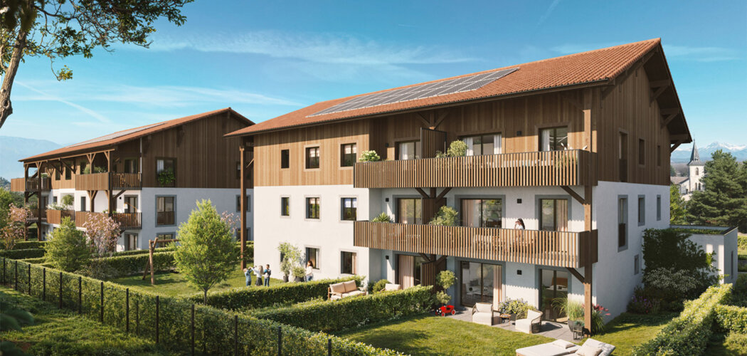 Programme immobilier neuf L'ORIVE - Anthy-sur-Léman à deux pas du Lac Léman (74200) - Référence : 16197