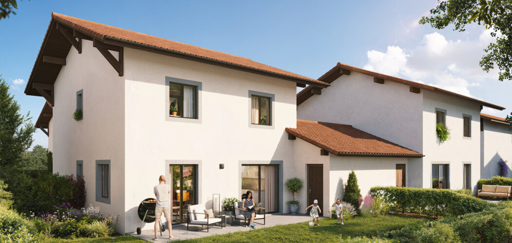 Programme immobilier neuf L'ORIVE - Anthy-sur-Léman à deux pas du Lac Léman (74200) - Référence : 16197