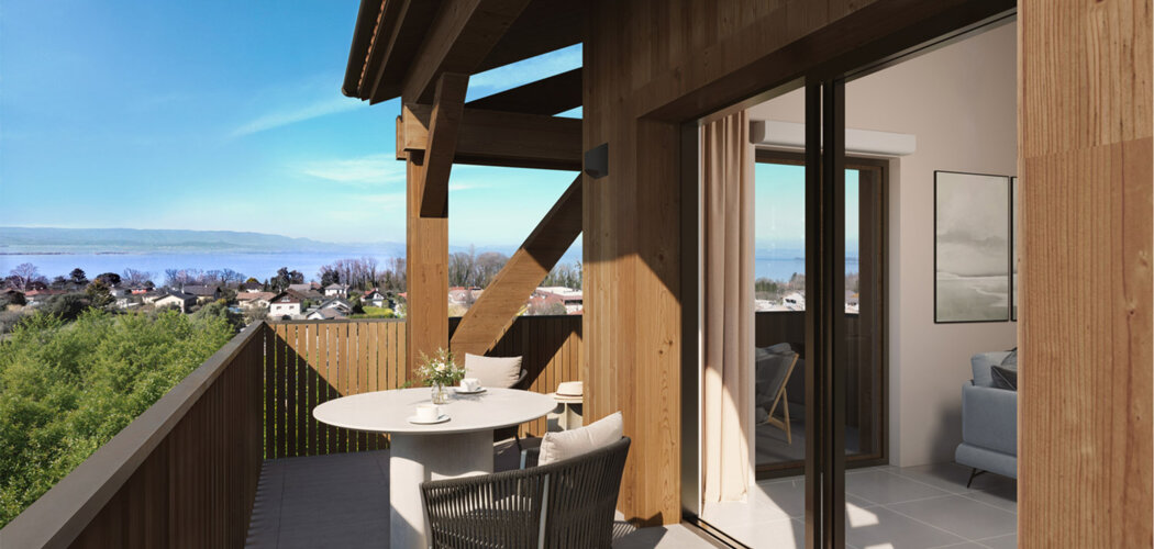 Programme immobilier neuf L'ORIVE - Anthy-sur-Léman à deux pas du Lac Léman (74200) - Référence : 16197