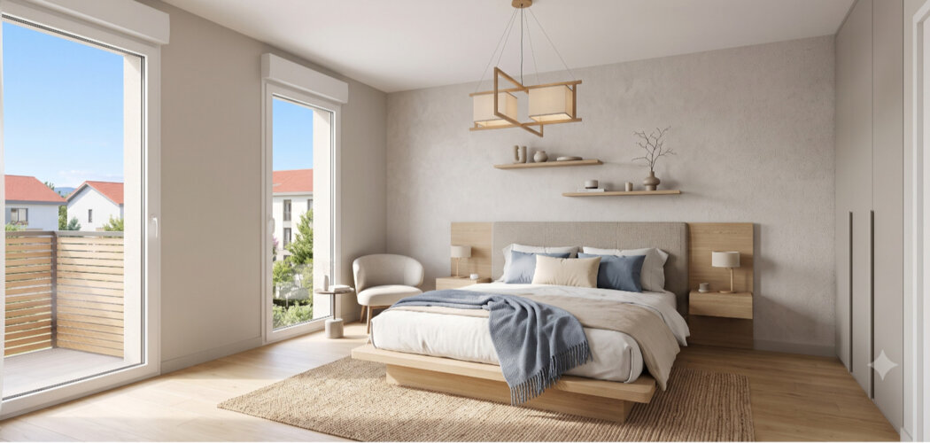 Programme immobilier neuf Opus Verde - Archamps : logements neufs écoresponsables dans un écrin de verdure près de Genève (74160) - Référence : 14826