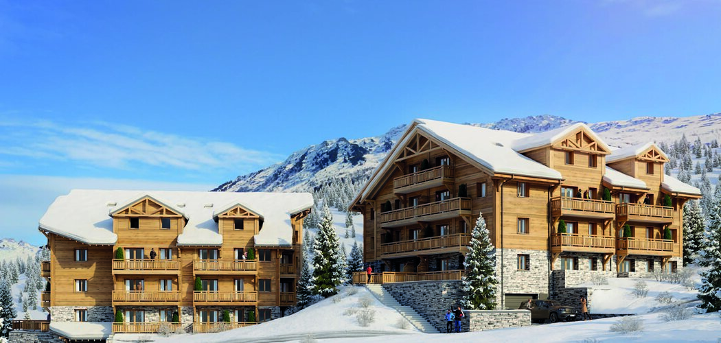 Programme immobilier neuf LE ROC - Avanchers-Valmorel à deux pas des stations de ski (73260) - Référence : 8649