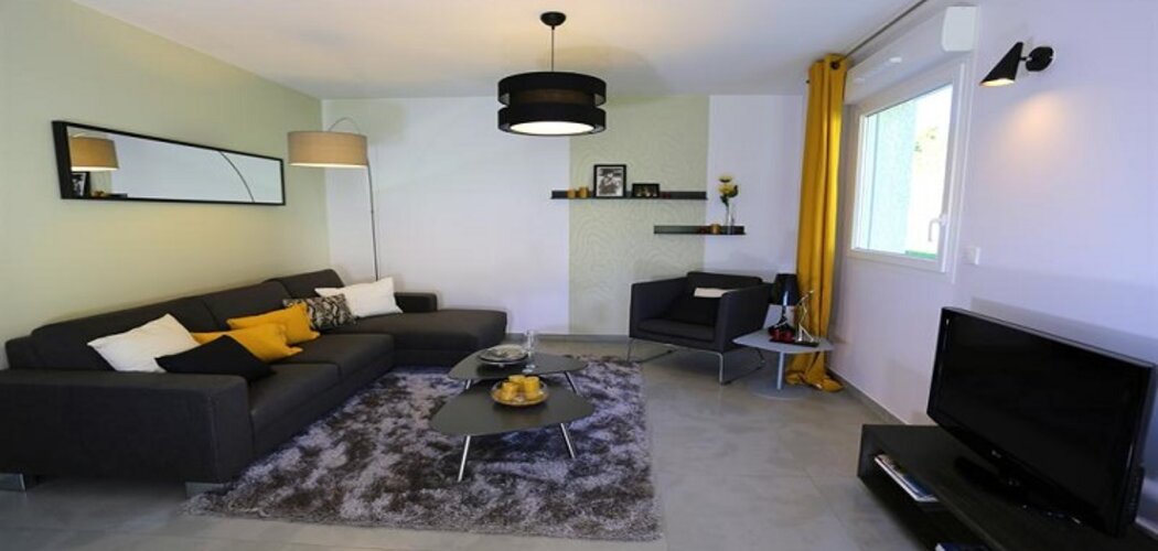 Programme immobilier neuf LES CARRÉS DE LA FRUITIÈRE - Ballaison : Appartements duplex-jardin avec terrasse en bois et vue sur le lac Léman (74140) - Référence : 153
