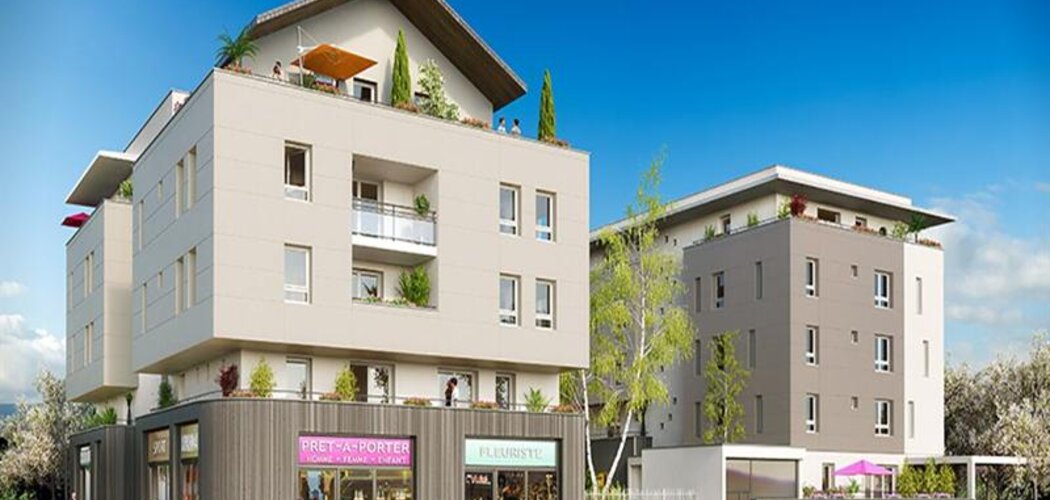 Programme immobilier neuf RÉSIDENCE ADÈLE - Barberaz : Résidence avec ascenseur et vues montagneuses proche du centre-ville (73000) - Référence : 1895