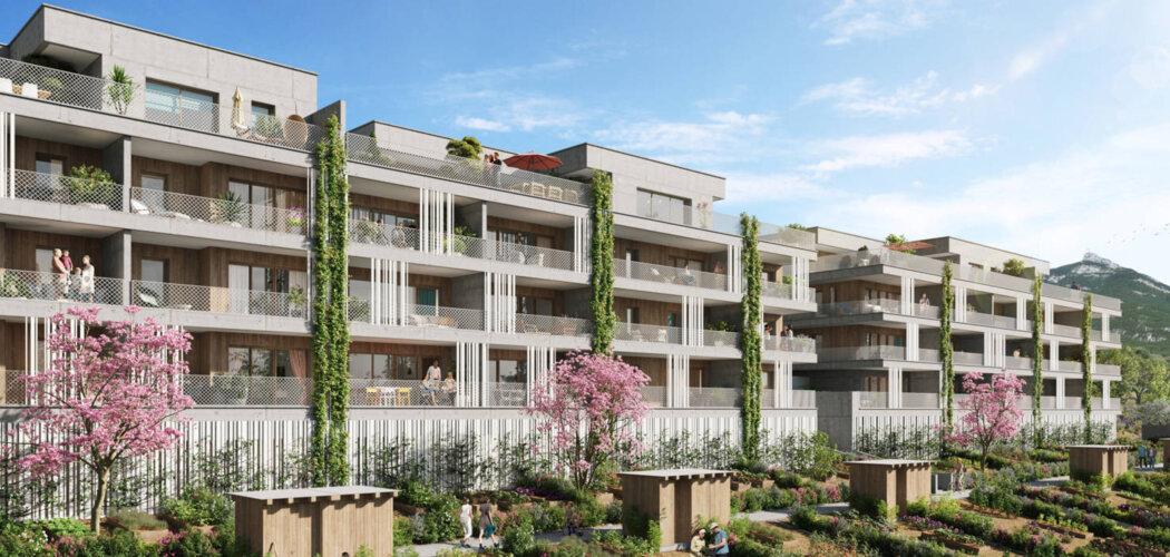 Programme immobilier neuf Arbor & sens - BAT F - Bassens entre Granier et Belledonne résidence avec vues dégagées (73000) - Référence : 11785