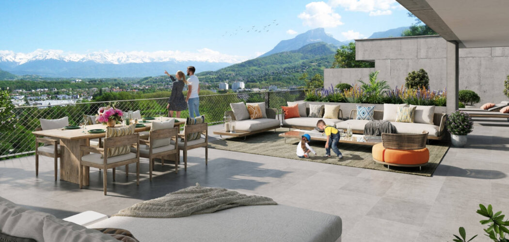 Programme immobilier neuf Arbor & sens - BAT F - Bassens entre Granier et Belledonne résidence avec vues dégagées (73000) - Référence : 11785