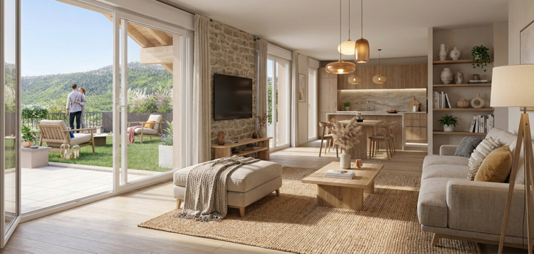 Programme immobilier neuf Bô-Salève - Beaumont à 30 min en bus du Léman Express : résidence intimiste entre nature et Genève (74160) - Référence : 16154