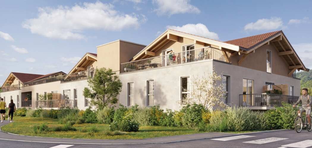 Programme immobilier neuf Bô-Salève - Beaumont à 30 min en bus du Léman Express : résidence intimiste entre nature et Genève (74160) - Référence : 16154