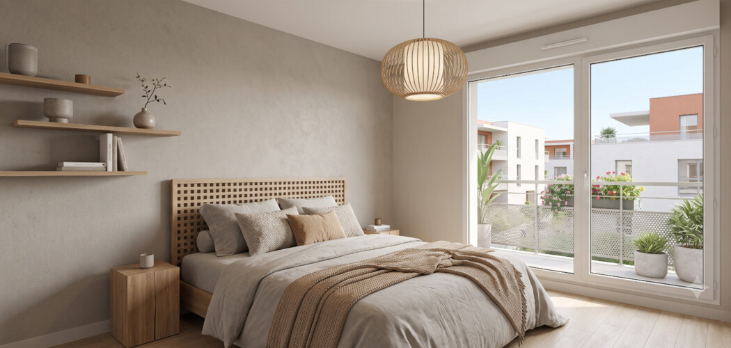 Programme immobilier neuf Residence SYA - Beaumont : logements neufs écoresponsables et lumineux en bourg (74160) - Référence : 12268