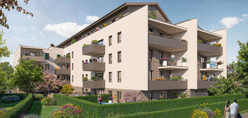 Programme immobilier neuf Le Panoramic - Bonneville proche de la frontière Suisse (74130) - Référence : 16175