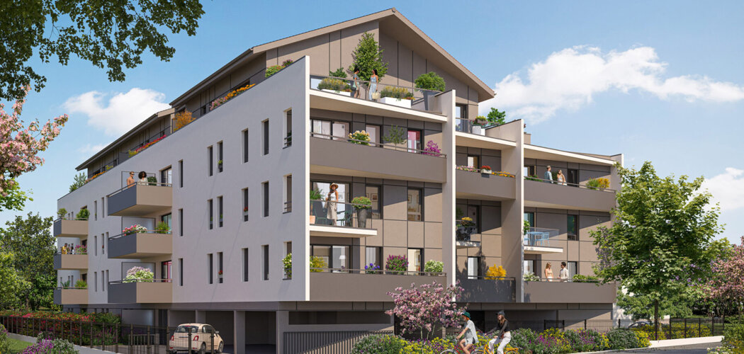 Programme immobilier neuf Le Panoramic - Bonneville proche de la frontière Suisse (74130) - Référence : 16175