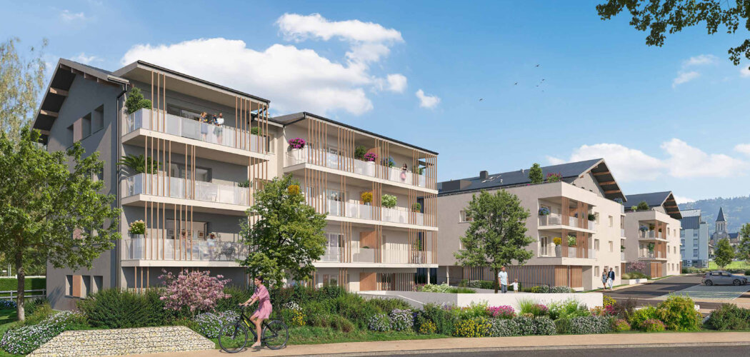 Programme immobilier neuf Central - Bons-en-Chablais proche du lac Léman (74890) - Référence : 16146