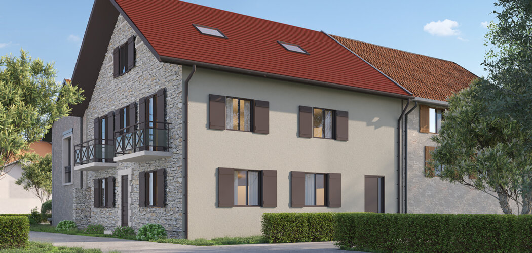Programme immobilier neuf Impasse Pièce 17 - Bons-en-Chablais réhabilitation près du centre et de la gare (74890) - Référence : 13506