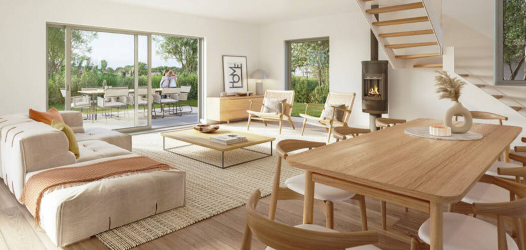 Programme immobilier neuf Domaine Ilia - Bossey : Résidence T2–T5 avec cadre naturel et confort optimisé proche des commodités (74160) - Référence : 6695