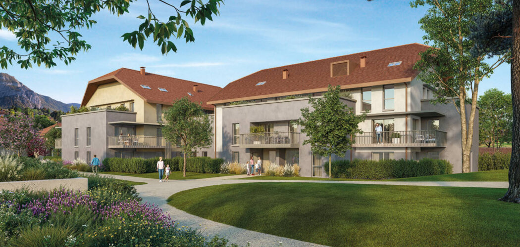 Programme immobilier neuf Domaine Ilia - Bossey : Résidence T2–T5 avec cadre naturel et confort optimisé proche des commodités (74160) - Référence : 6695