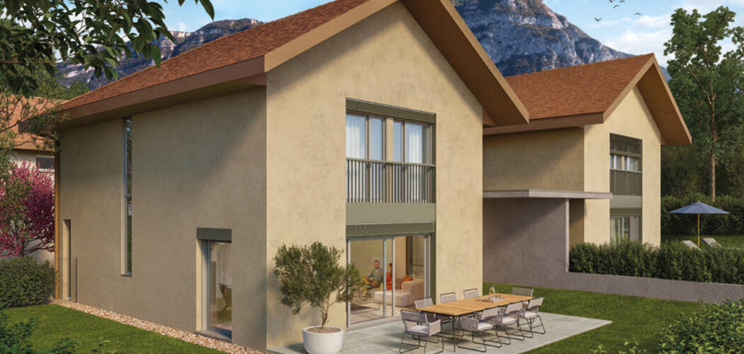 Programme immobilier neuf Domaine Ilia - Bossey : Résidence T2–T5 avec cadre naturel et confort optimisé proche des commodités (74160) - Référence : 6695