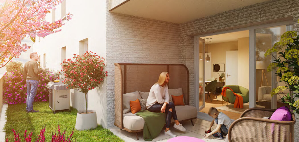 Programme immobilier neuf FIRST BOURG EN BREST - Bourg-en-Bresse à proximité de l’université Jean Moulin Lyon III (01000) - Référence : 14308